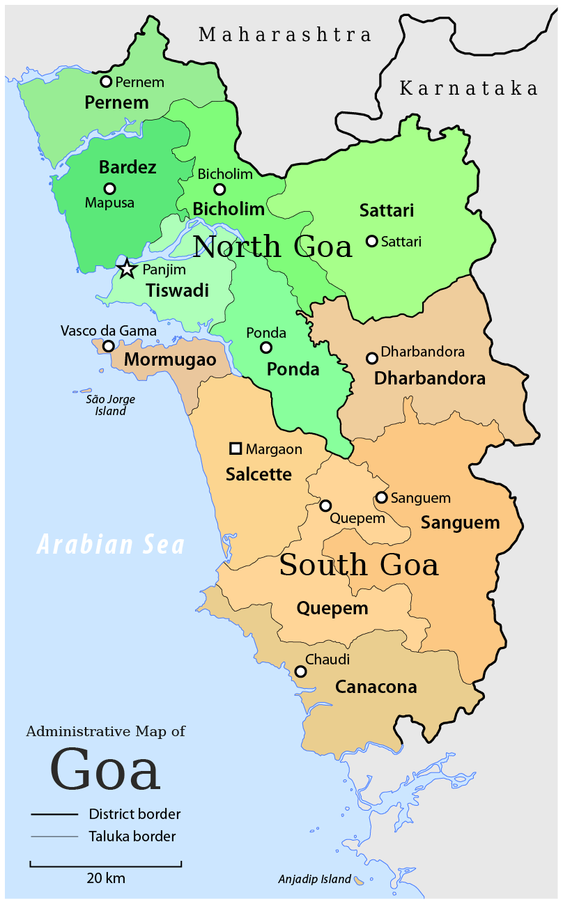 Goa Map